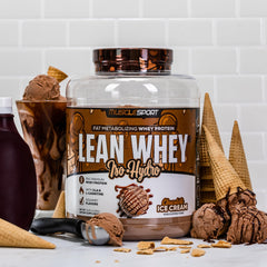 MuscleSport etiqueta nutricional ampliada mostrando macros y beneficios claros