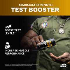 Capsulas AlphaTest de MuscleTech en primer plano mostrando textura y facilidad de deglución