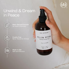 Muse Apothecary etiqueta de ingredientes destacando formulación limpia y segura