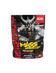 Mutant Mass frente del envase mostrando etiqueta y beneficios nutricionales