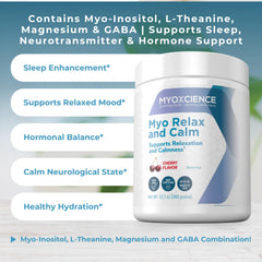 MYOXCIENCE Myo Relajación con magnesio para relajación muscular y nerviosa.