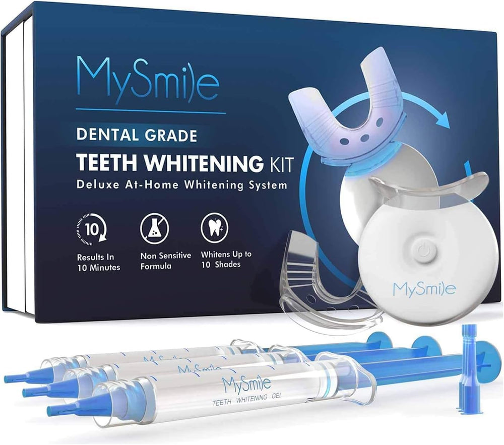 MySmile frente del empaque mostrando el kit y ventaja profesional
