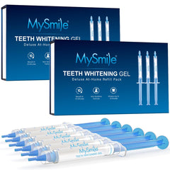 MySmile gel recargas vista frontal pack compacto y conveniente