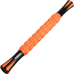 MZDXJ rodillo frontal packaging mostrando color naranja y beneficios portátiles