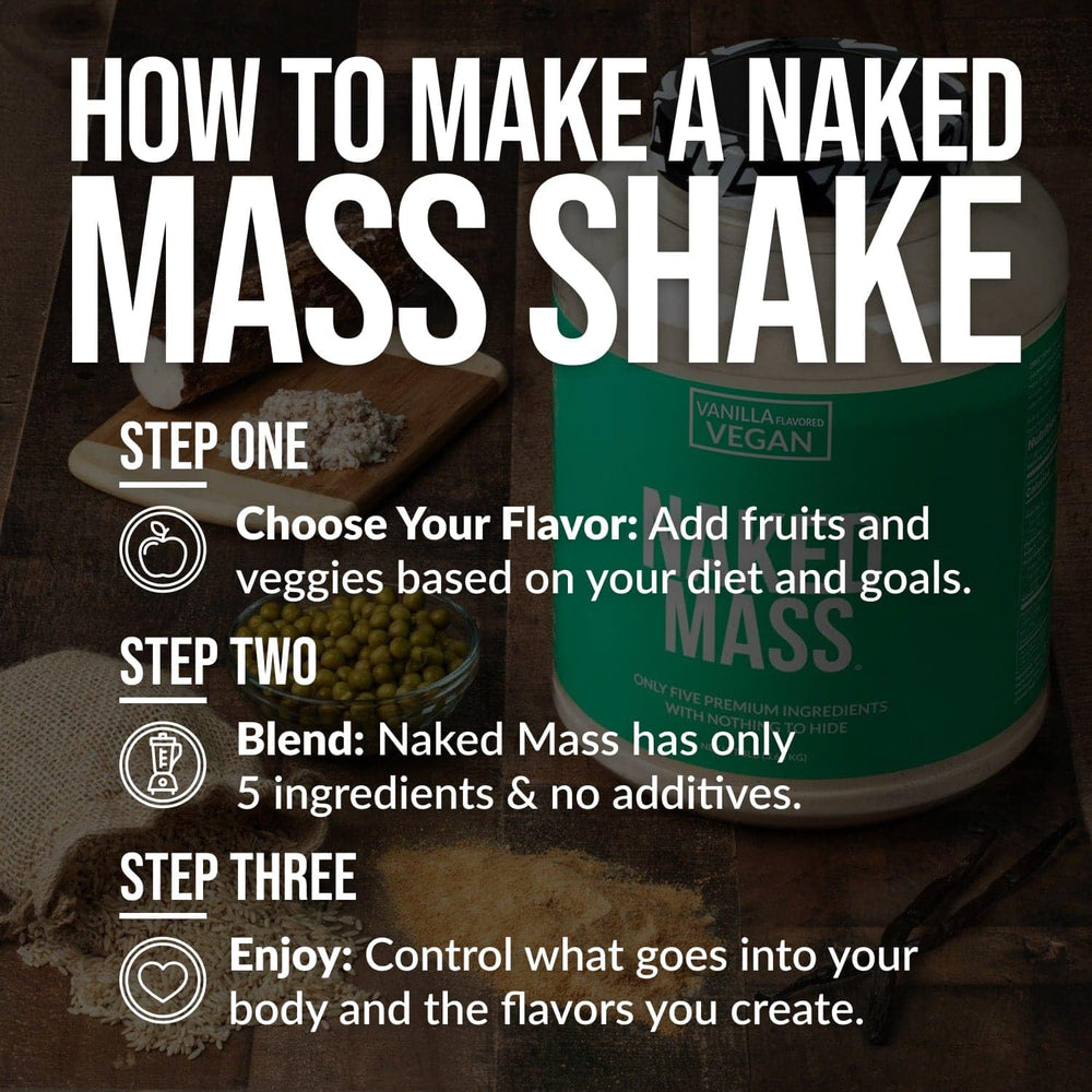 NAKED etiqueta nutricional certificada NSF visible