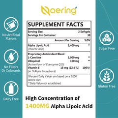 Naering cápsula blanda primer plano que destaca su recubrimiento liposomal y fácil ingesta