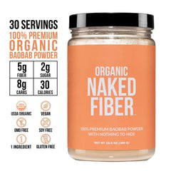 NAKED vaso con polvo mezclado demostrando facilidad de mezcla y sabor