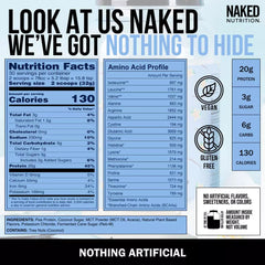NAKED Shake cucharada con porción medida para control de raciones