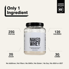 NAKED Whey batido en vaso listo para beber para recuperación rápida
