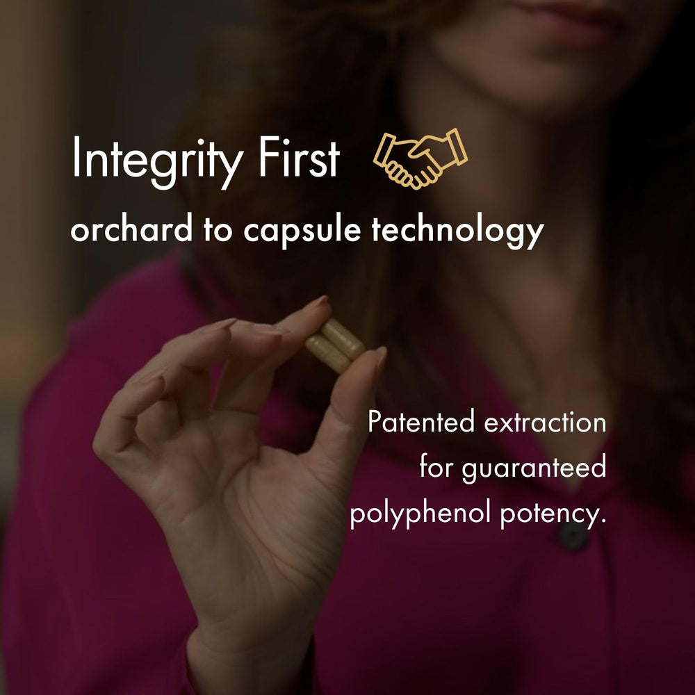 NAOMI detalle de resveratrol y hoja de olivo, refuerzo antioxidante