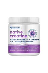 NativePath envase frontal del producto mostrando 30 dosis y fórmula 3 en 1