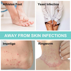 Natouch en ambiente de camping limpiando sudor tras senderismo