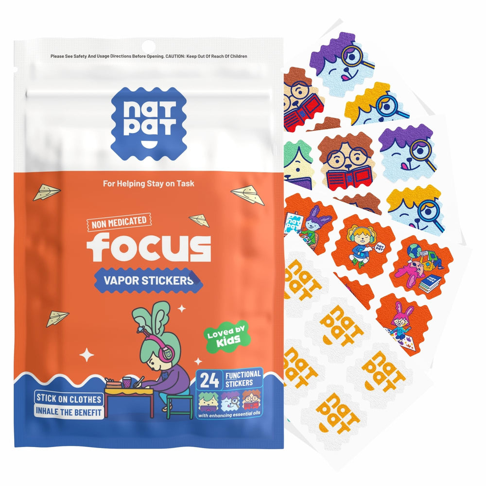 The Natural Patch Co. paquete frontal mostrando 24 unidades y beneficios visibles