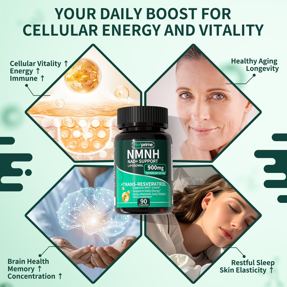 Natprime NMNH: resveratrol de alta pureza complementa la fórmula para vitalidad