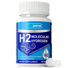 Natprime tabletas agua hidrógeno 12 ppm se disuelven para una hidratación eficiente.