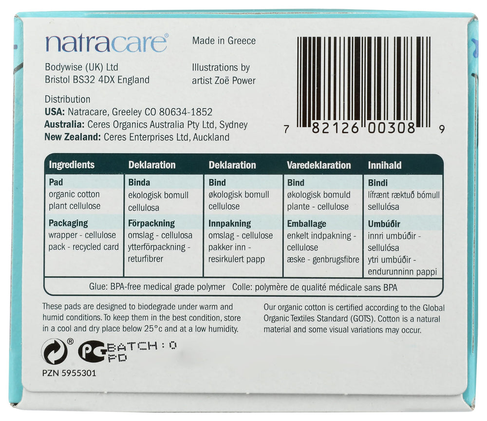 natracare producto en ambiente sostenible destacando opción ecoamigable