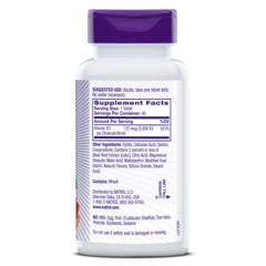 Natrol envase abierto con 90 unidades indicando suministro para 90 días