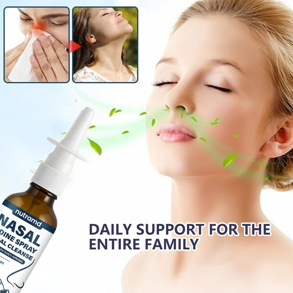 Natura Derm Nutramd detalle del aplicador nasal, uso fácil y seguro