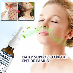 Natura Derm Nutramd detalle del aplicador nasal, uso fácil y seguro