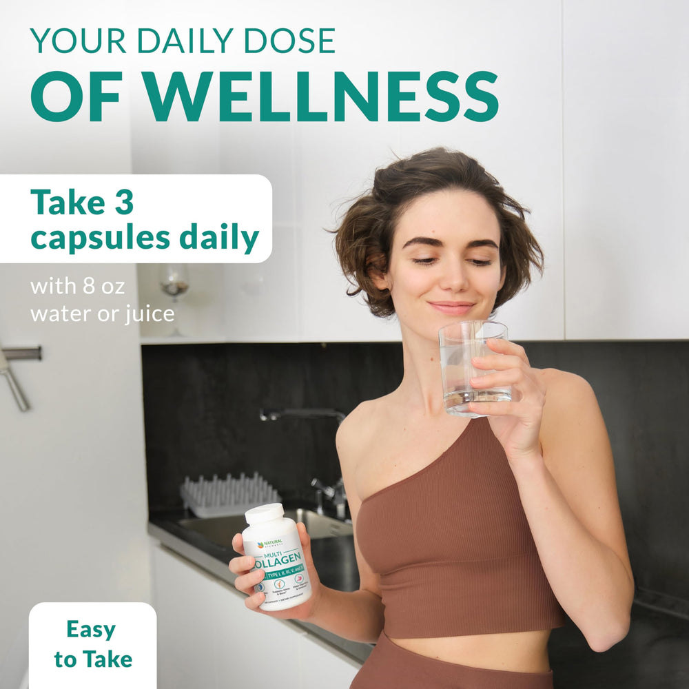 natural elements frasco en ambiente doméstico junto a vaso de agua para consumo diario