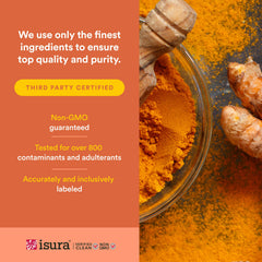 Natural Factors etiqueta con información nutricional y transparencia de ingredientes