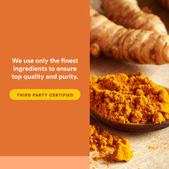 Natural Factors etiqueta con información nutricional y pureza