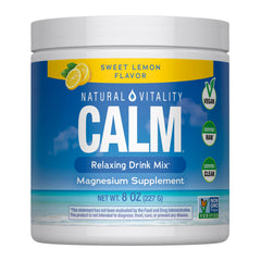 Natural Vitality frente del empaque que muestra la información clara y beneficio de sabor limón
