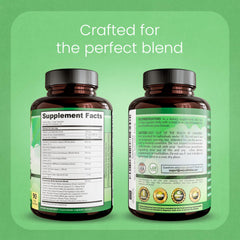 NaturaLife Labs cápsula abierta mostrando contenido botánico para evidencia de ingredientes