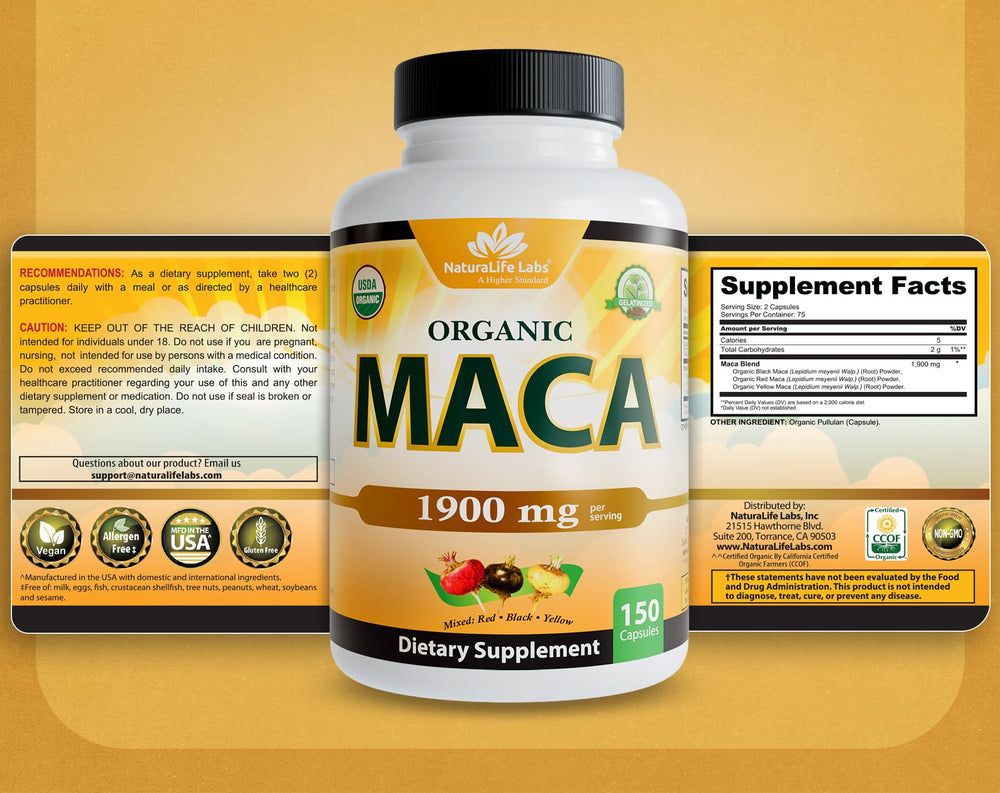 NaturaLife Labs persona activa tomando cápsula integrando suplemento al día
