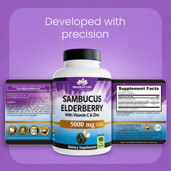 NaturaLife Labs empaque lateral mostrando el sello GMP y Non-GMO
