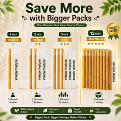 NaturalMiswak etiqueta Salvadora persica destacando origen natural