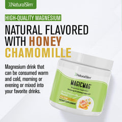 NaturalSlim producto en escena relajante con taza y ambiente calmante