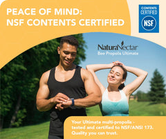 NaturaNectar 20mg polyphenols per capsule including Formononetin and CAPE.