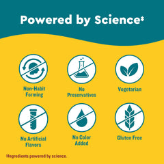 Nature Made etiqueta con información nutricional y dosis recomendada