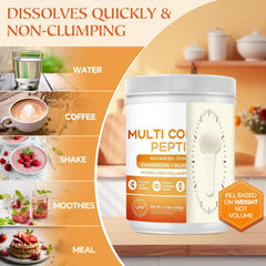 NATURE TARGET batido matutino con polvo, apoya energía y belleza
