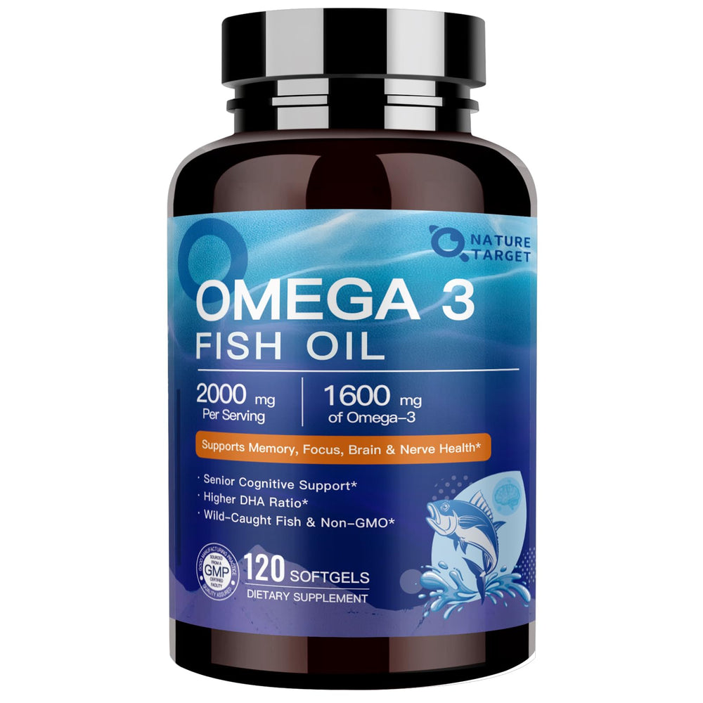 NATURE TARGET frente del producto mostrando el frasco y etiqueta, transmite confianza
