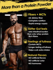NATURE TARGET muffins horneados con polvo proteico, aporta proteína estable al calor
