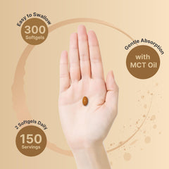 NatureBell cápsulas 300: suministro prolongado para bienestar natural.