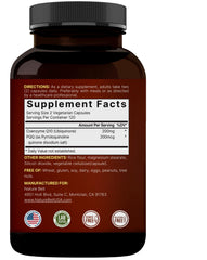 NatureBell CoQ10 con PQQ envase con cierre seguro para conservar la calidad