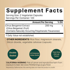 NatureBell etiqueta con lista de ingredientes y certificaciones claras