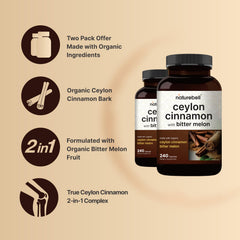 NatureBell etiqueta con lista de ingredientes orgánicos y certificaciones visibles