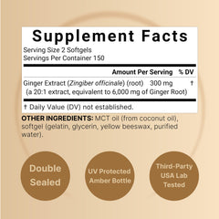 NatureBell extracto 20:1 jengibre: concentrado para confort estomacal.