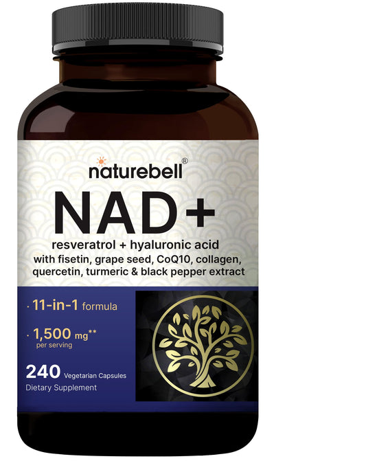 NatureBell NAD+ Plus: cápsulas vegetales para energía diaria