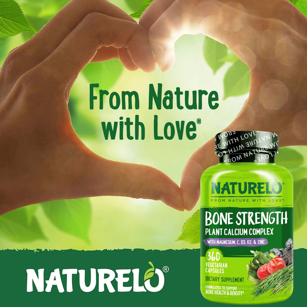 NATURELO cápsulas en plato listas para tomar, beneficio: uso cotidiano