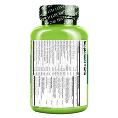 NATURELO envase abierto con cápsulas esparcidas, demuestra cantidad y presentación