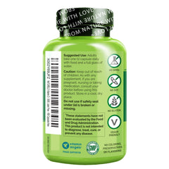 NATURELO información nutricional cercana mostrando ingredientes limpios
