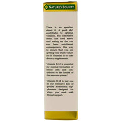 Nature's Bounty aplicación sublingual gotas bajo la lengua para absorción rápida