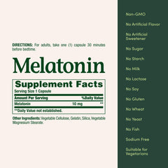 Nature's Bounty cápsula junto a moneda para comparar tamaño y dosificación clara