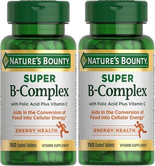 Nature's Bounty frasco frontal muestra etiqueta clara y beneficios