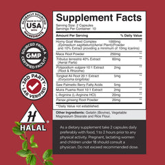 Natures Craft producto en entrenamiento de gimnasio para vigor y energía